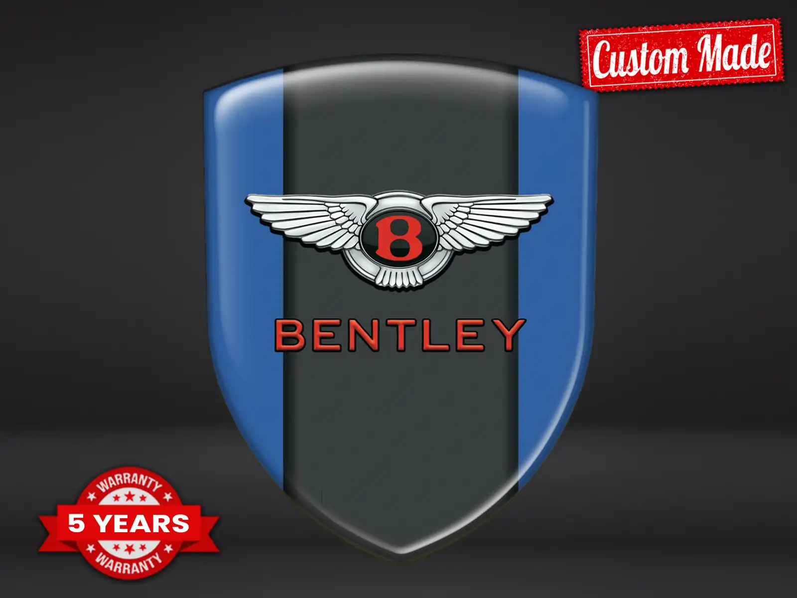 Bentley Luna Trasera Autos Estilo Alta Gama Personalizable